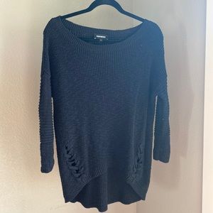 Black size small express sweater